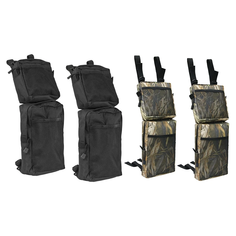 

2 Pack ATV Fender Bag ATV Tank Saddlebags Universal Rear Storage Bag for ATV Dirt Bike ATV Accessories