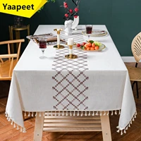 high end tablecloth waterproof and oil proof tablecloth table mat birthday party wedding christmas table cover home decoration