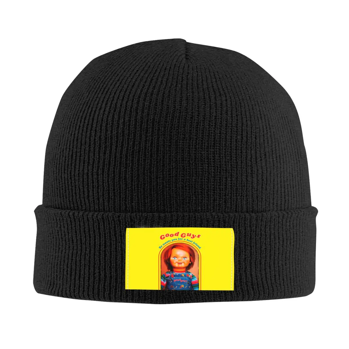 Good Guys Chucky Bonnet Hat Knitted Hats Men Women Fashion Unisex Adult Child's Play Doll Warm Winter Skullies Beanies Cap 1