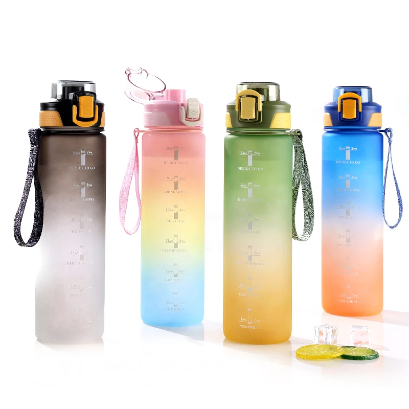 

1L Sports Bottle MTB Road Bike Cycling Water Bottle Portable Durable Gym Fitness Drinking Bottle Running Camping Hiking Bottle