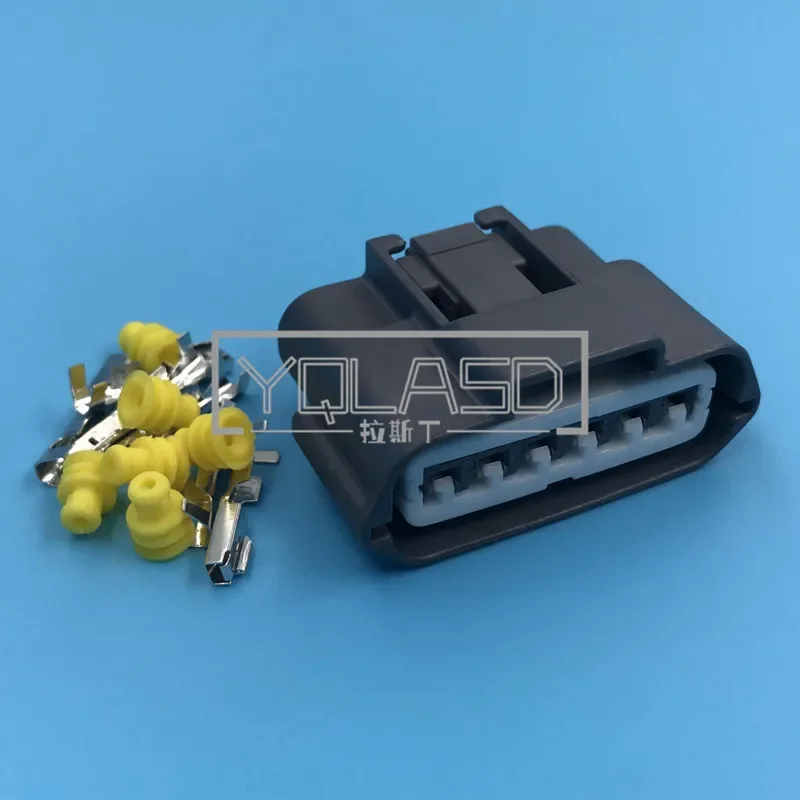 

1 комплект, 6-контактный 6189-0784, разъем бензонасоса для мотоцикла, переменный ток в сборе для Nissan, устройство блокировки левой задней двери