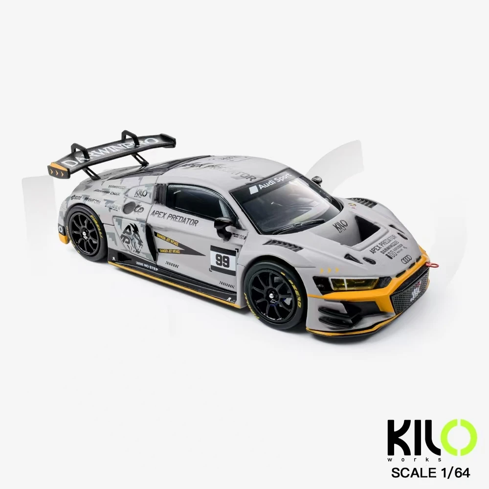 Фото KW X DPRO 1:64 R8 LMS GT3 EVO Il Модель из литого металла! Предзаказ №1