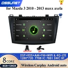 Ossuret 4G для Mazda 3 2010 2011 2012 2013 Android 10 Автомобильный GPS Радио Стерео головное устройство 1080P Аудио мультимедийная навигация SWC RDS BT