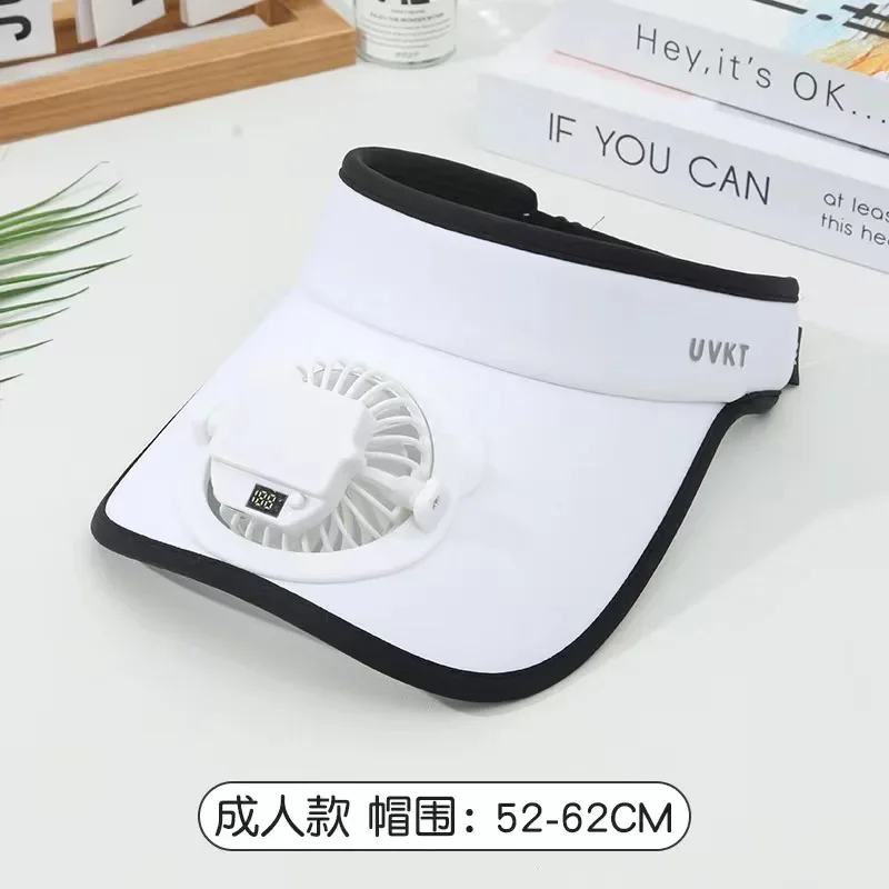 Летние мужские и женские шляпы с электрическим вентилятором Универсальные