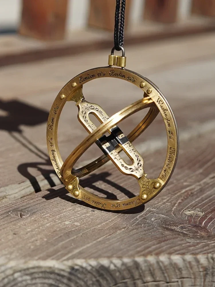 ~L кольцо с солнечным циферблатом кулон из чистой меди мебельные аксессуары для