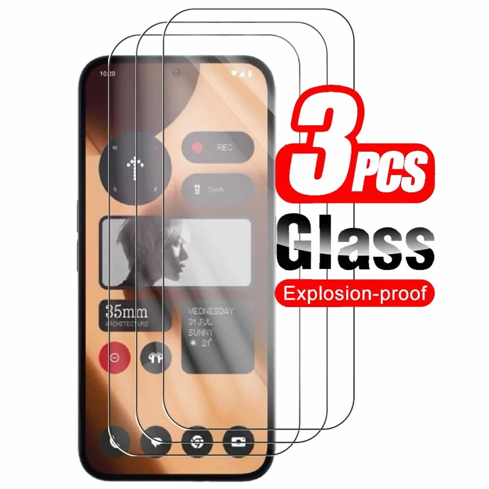 Закаленное стекло для телефона (2А) Plus 5G Glass 3 шт. Защита экрана 2 a 2a + защитная