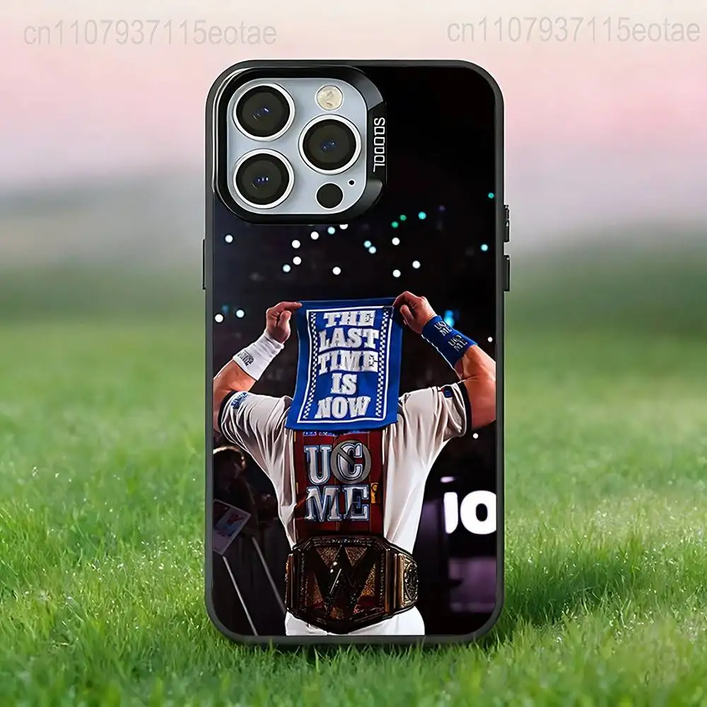 Фото Чехол для телефона John Cena (Джон Сина) для iPhone 17, 16, 15, 14, 13, 12, 11, Pro, Max, Plus, E, Air, Mini, черный, из ТПУ, с технологией IMD №4
