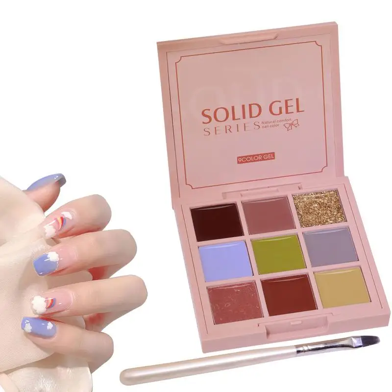 

Набор для маникюра «сделай сам», 9 цветов