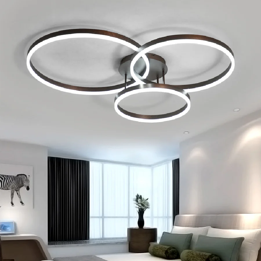 

New Arrival LED Ceiling Chandelier For Living Study Room Bedroom lustre Rectangle Modern Ceiling Led Chandelier Lamp Fixture