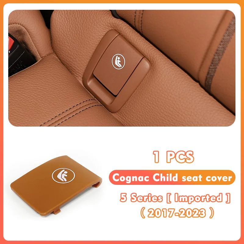 

Для BMW 5 серии G30 G31 Заднее детское сиденье безопасности ISOFIX Крепежная крышка автомобильной пряжки Накладка на сиденье 2017-23 Аксессуары 52207458925