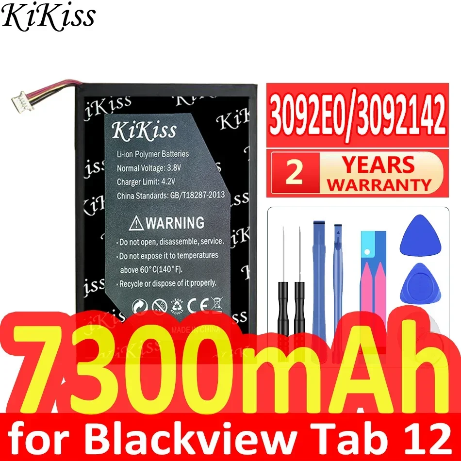Аккумулятор KiKiss 7300 мАч 3092E0/ 3092142 для Blackview Tab 12 tab