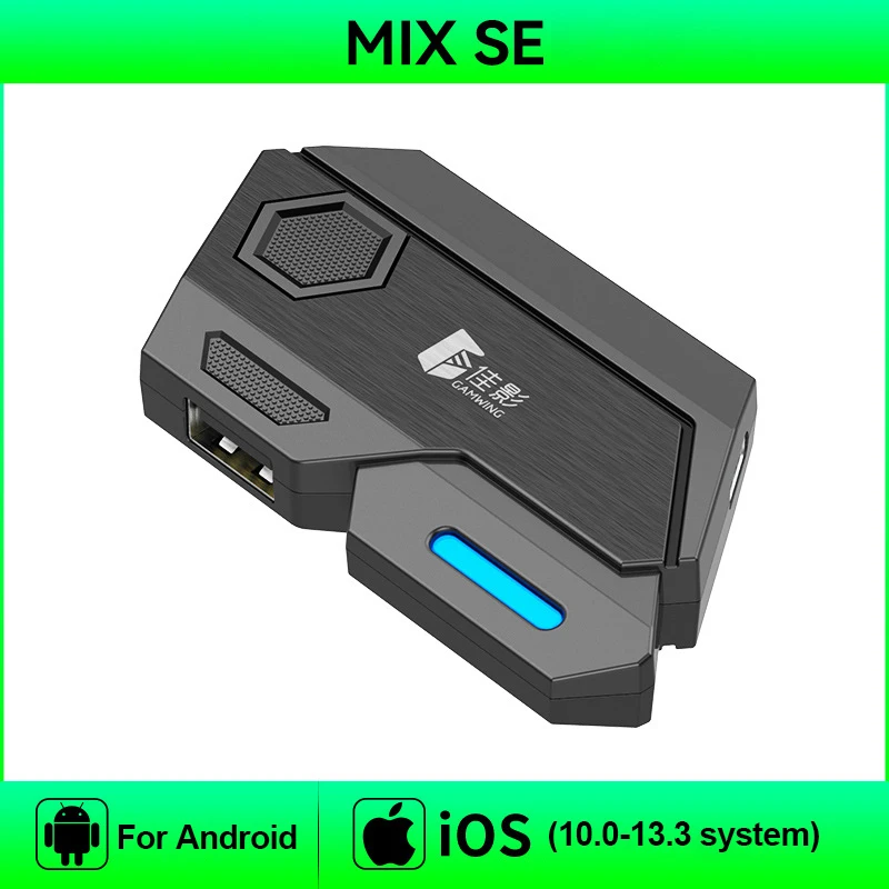 

Keyboard and Mouse Adapter Converter Bluetooth-compatible Compatible with Mobile Games Game for Peace,Rules of Survial