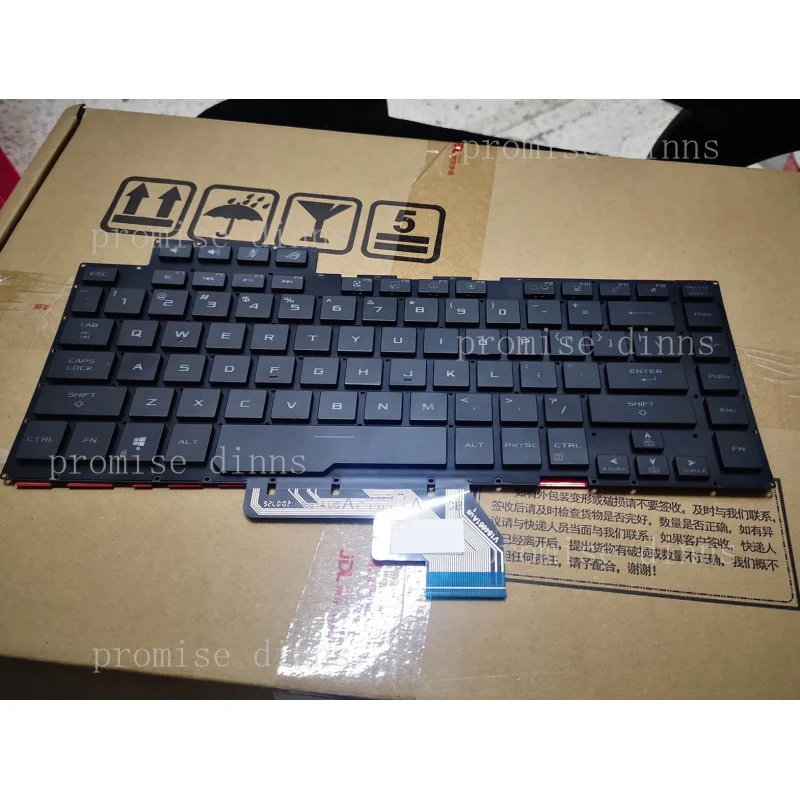 Фото Новая американская клавиатура M с RGB-подсветкой для ASUS GX502 GX502G GX502GV GX502L GX502LW №1