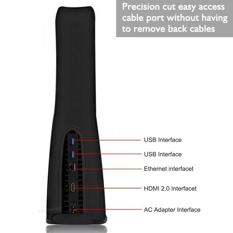 Тонкий пылезащитный Мягкий чехол для PS5/PS5