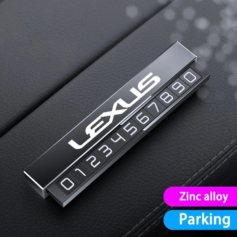 

Hidden Parking Number Plate Temporary Parking Card One-click hide For Lexus NX IS250 ES350 GX460 GS UX RX300 RX350 Ct200h LX GX