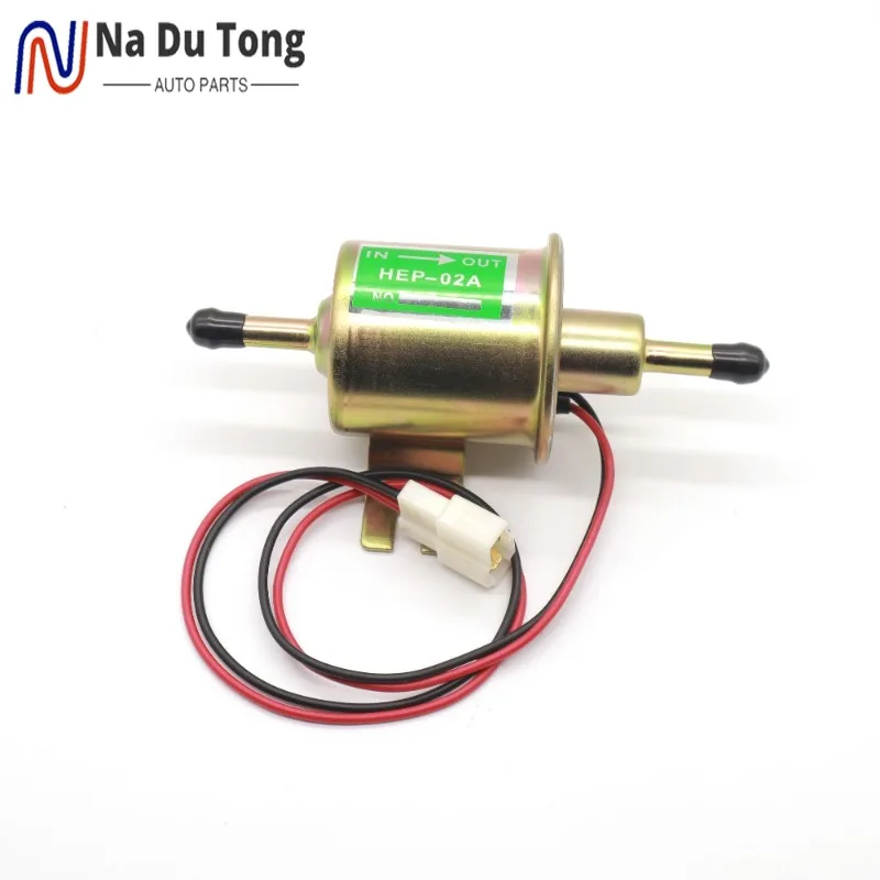 

Электрический топливный насос HEP-02A, универсальный 12 В низкого давления для большинства автомобильных карбюраторов, мотоциклов, квадроциклов HEP02A