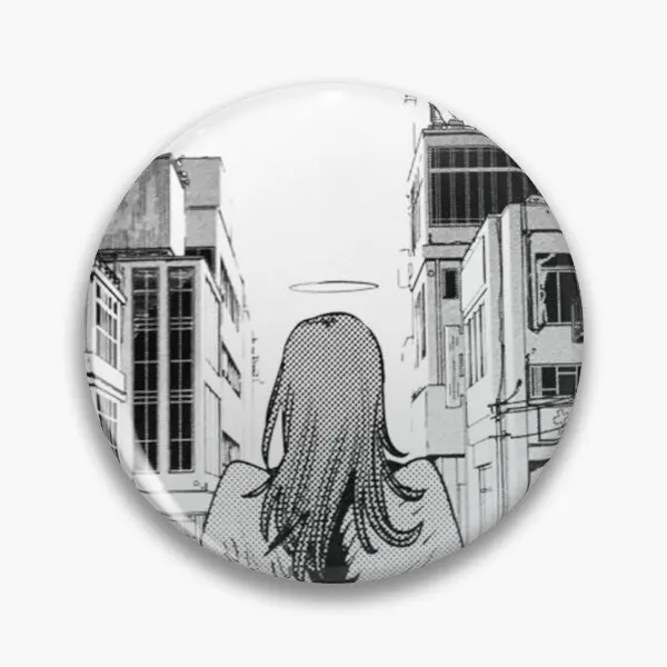 

Scenic Angel Devil Customizable Soft Button Pin Jewelry Cute Fashion Decor Brooch Cartoon Clothes Metal Creative Funny Women
