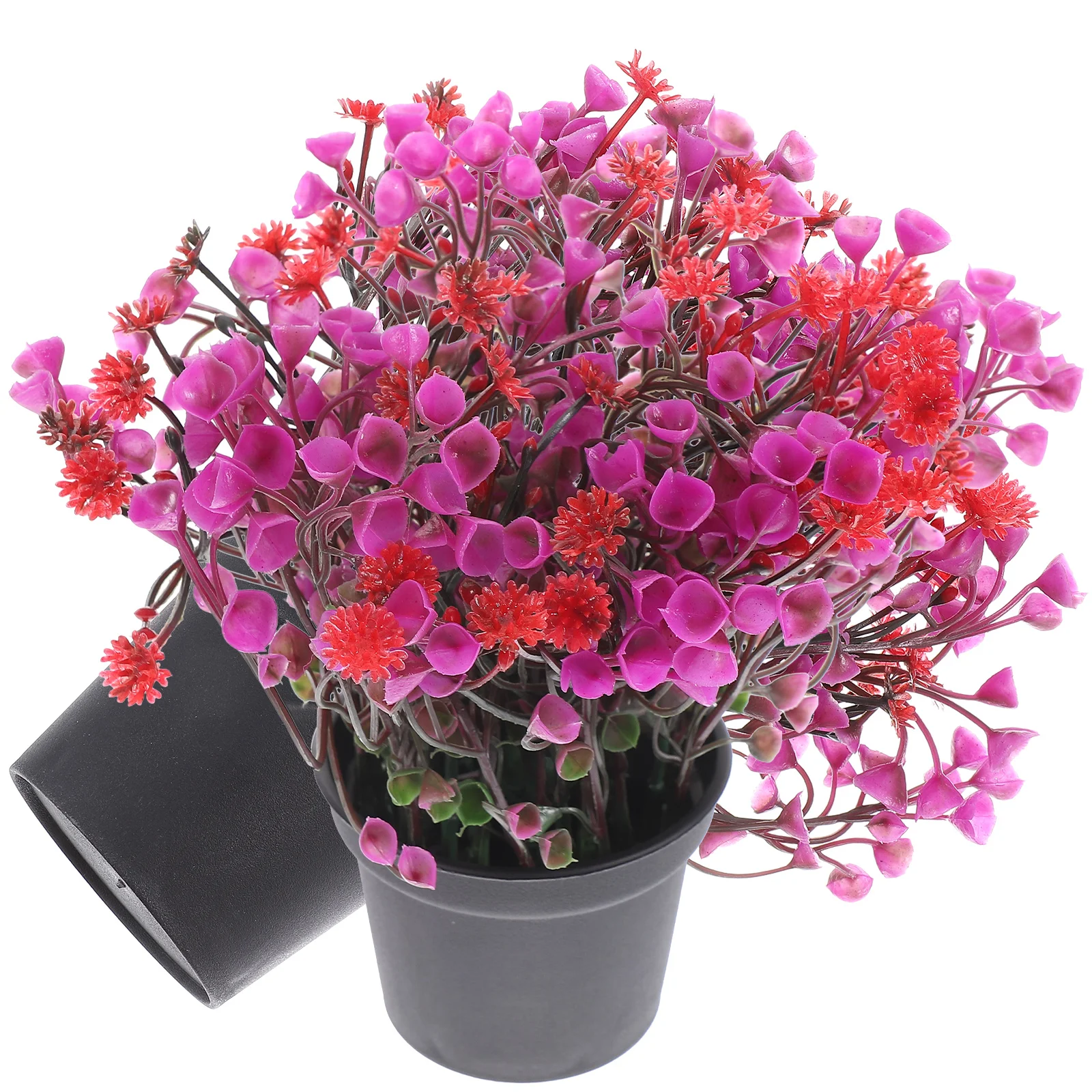 

Artificial Ornaments Emulated Potted Plants Lifelike Small Bonsai Decor Fake