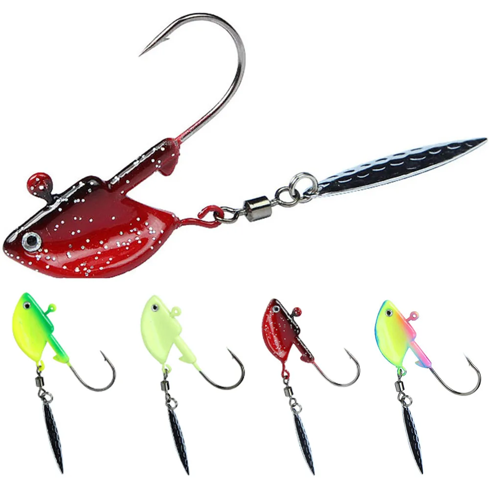 

1 шт., рыболовные приманки, 3,5/7/10/14 г, искусственная приманка, вращающаяся металлическая жесткая приманка VIB, спиннер, ложка, джиг, приманка, зи...