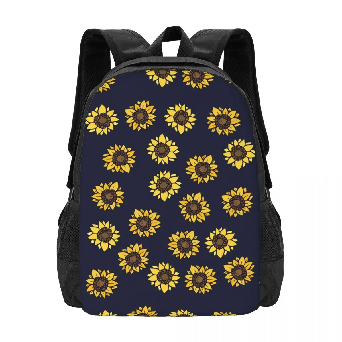 

Sunflower Print Backpack Summer Sunshine Travel Backpacks Girl Colorful Lightweight High School Bags Novelty Rucksack
