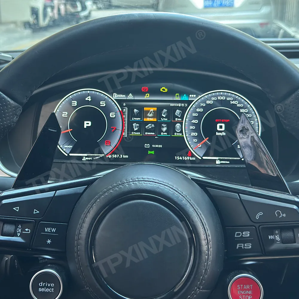 Фото Панель приборов с LCD-дисплеем Carplay для Audi A6 S6 A7 S7 2012~2018, дисплей приборной панели, спидометр №2