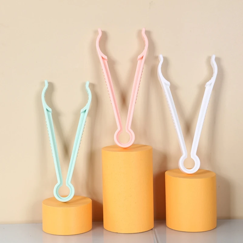 

10 Pcs Baby Safety Bottle Holder Tongs Nursing Hot Bottle Clips Non-slip Durable Anti-slip Bottle Plastic Clamps Multifunction B