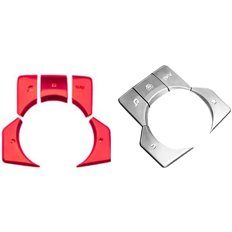 

Car Aluminum Multimedia Button Cover Frame Trim Sticker for Mazda 3 Axela CX-4 CX-5 LHD Accessories