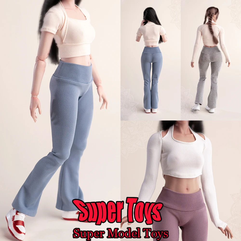 Worldbox масштаб 1/6 женская одежда для солдат модный повседневный однотонный тонкий