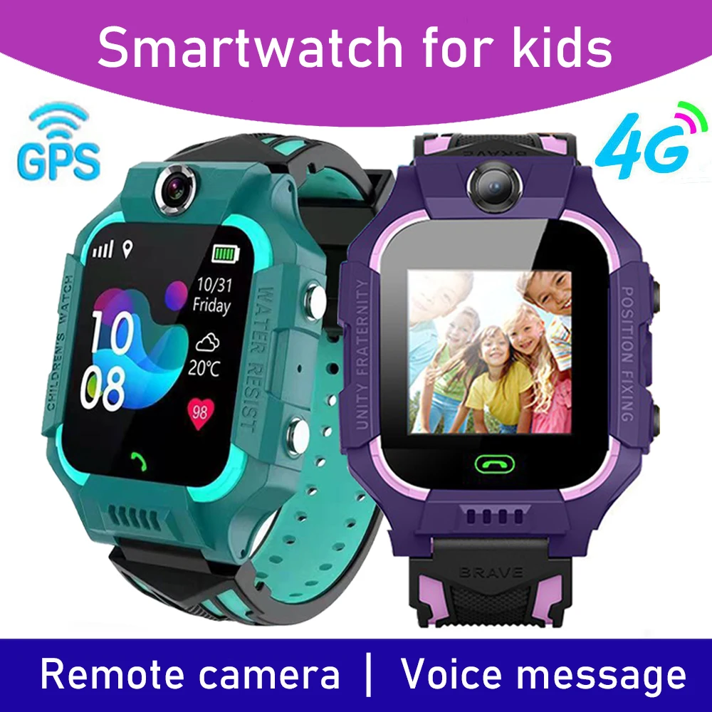 

Smartwatch for Kids HD Call Voice Message Waterproof Smart Watch GPS Remote Camera Phone Watch for Boys and Girls Students Watch