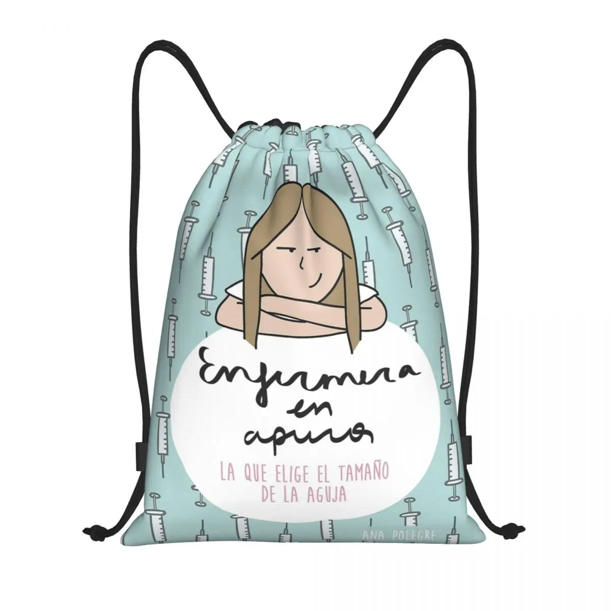 Медицинская сумка на шнурке для врачей и медсестер легкий спортивный ранец