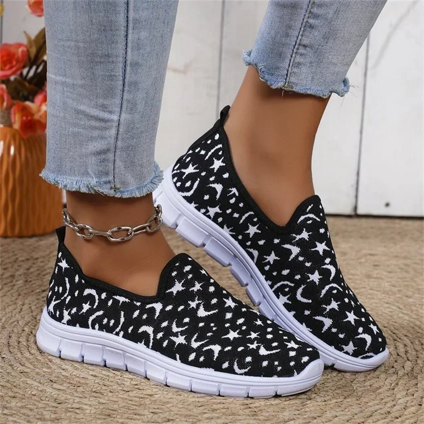 Zapatos de mujer nuevos and cómodos zapatos vulcanizados moda senderismo al aire libre различные 2024