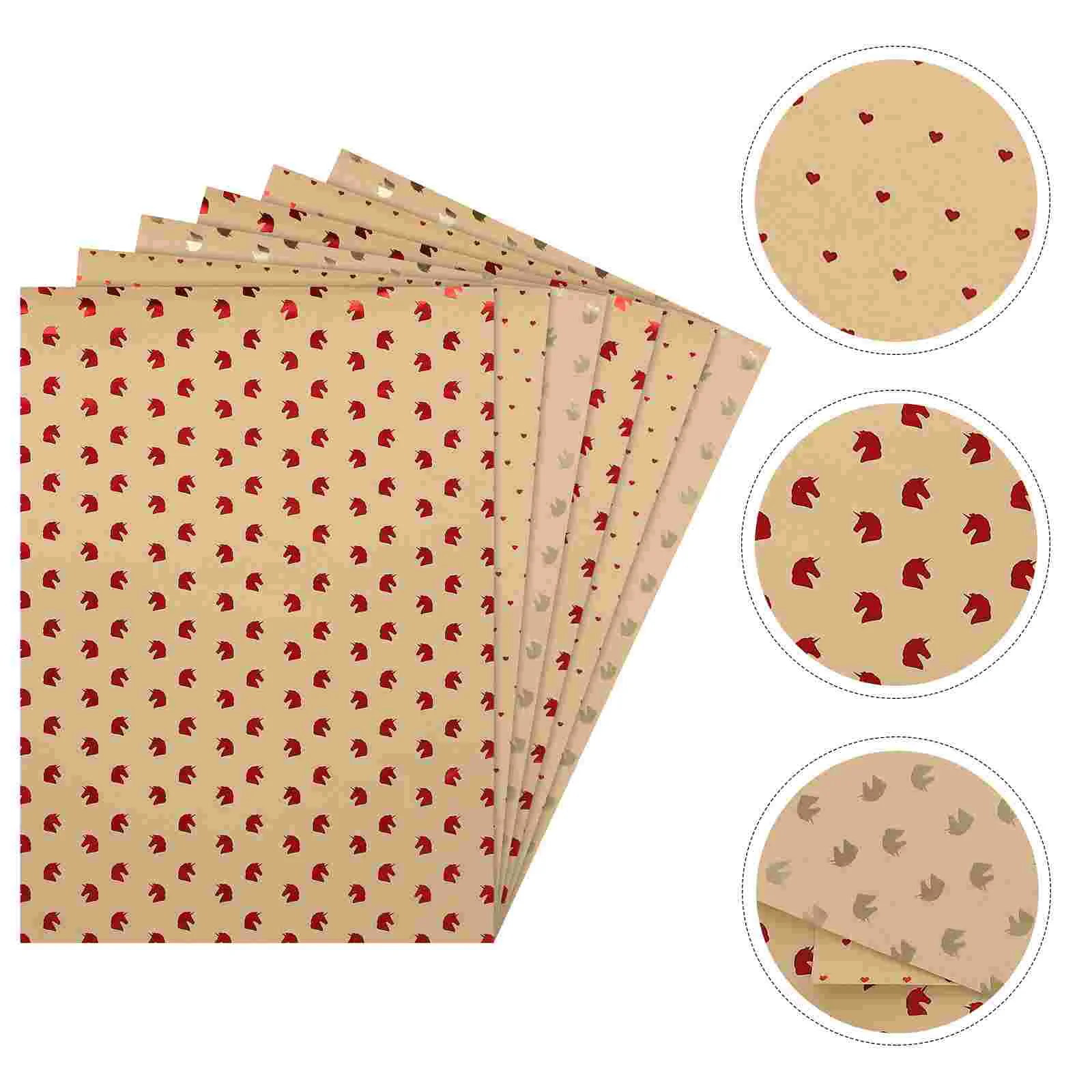 

Wrapping Paper Gift Wrap Birthday Christmas Supplies Present Brown Kraft Roll Box Wrappervalentine S