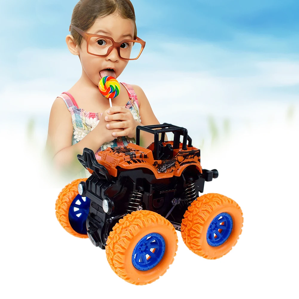 

Four-Wheel Drive Novelty Anti-Drop Simulation Inertial Car Off-Road Vehicle Model Toy Children Kids Educational Toys