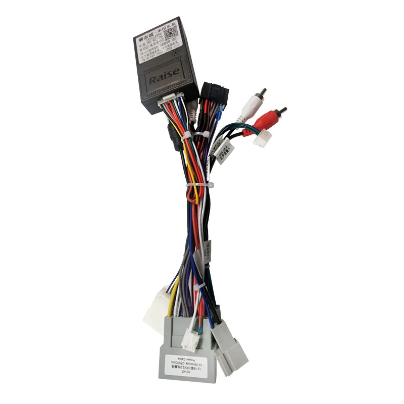 16pin Android Power Calbe Adapter With Canbus Box For Honda Civic Crv Media Wiring Harness