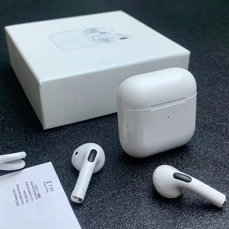 

2022 HOT SALE Pro4 TWS Wireless Earphones Bluetooth Headphone Noise Cancelling Fone Bluetooth Sport Headset Earbuds With Chargin