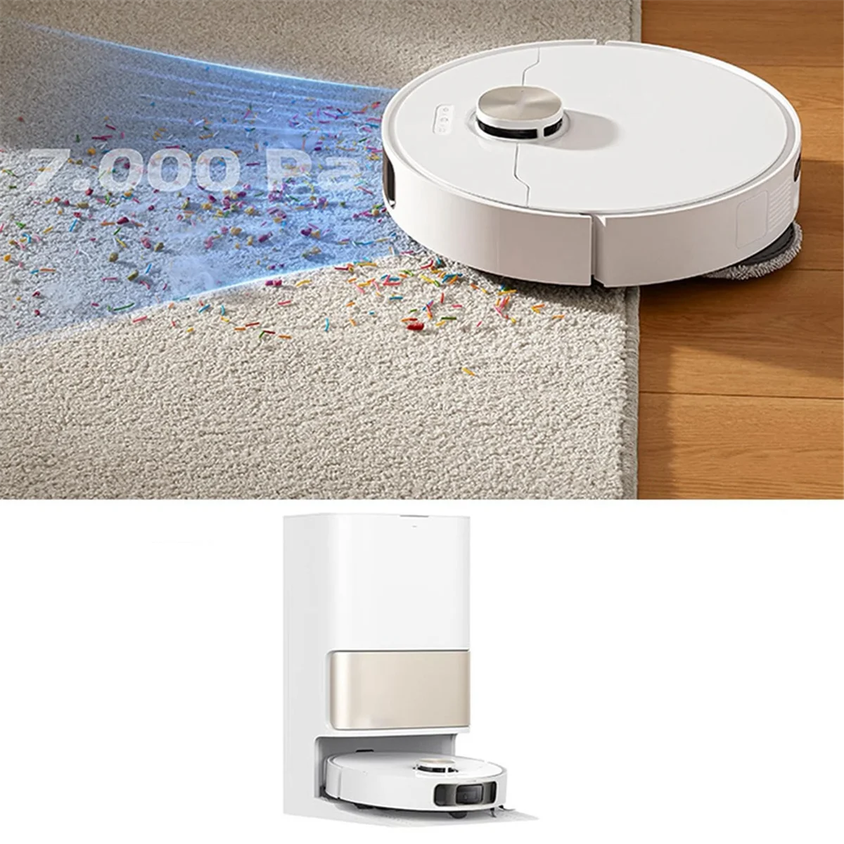 Сверхнагревательный робот-пылесос Dreame L10s Pro основная боковая щетка Hepa фильтр