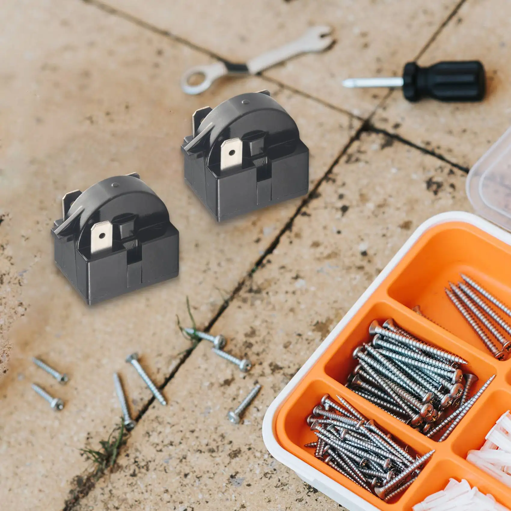 Запасная часть 3-контактный QP2-4 7/QP2-4R7 4 7 Ом реле запуска/стартера PTC для