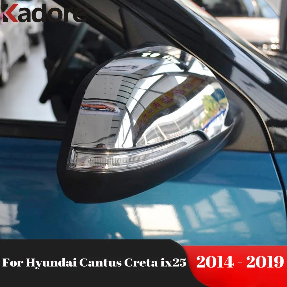 Накладки на боковые зеркала заднего вида для Hyundai Cantus Creta ix25 2014 2015 2016 2017 2018 2019