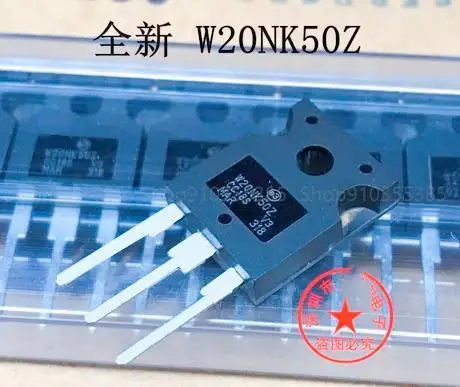 

10 шт., новая силовая трубка W20NK50Z TO247