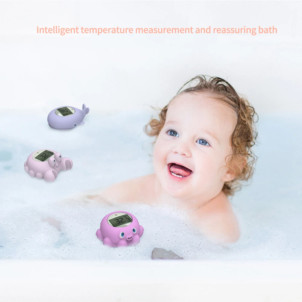 

Shower Products Floating Baby Animal Temperature Meter Bathroom Products Temperature Measurement Scientific Safe Cute Newborn