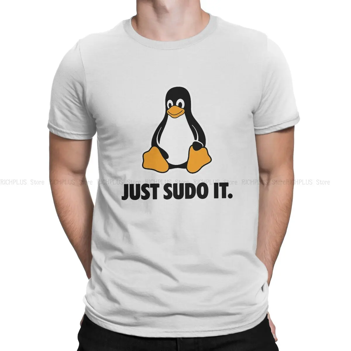 

Just Sudo It Black Unique TShirt Linux Operating System Leisure Polyester T Shirt Hot Sale T-shirt For Adult