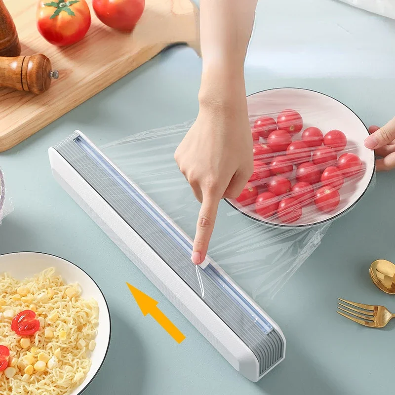 

Настенная режущая коробка для бытовой пищевой промышленности, магнитное приспособление, раздвижной режущий станок для холодильника