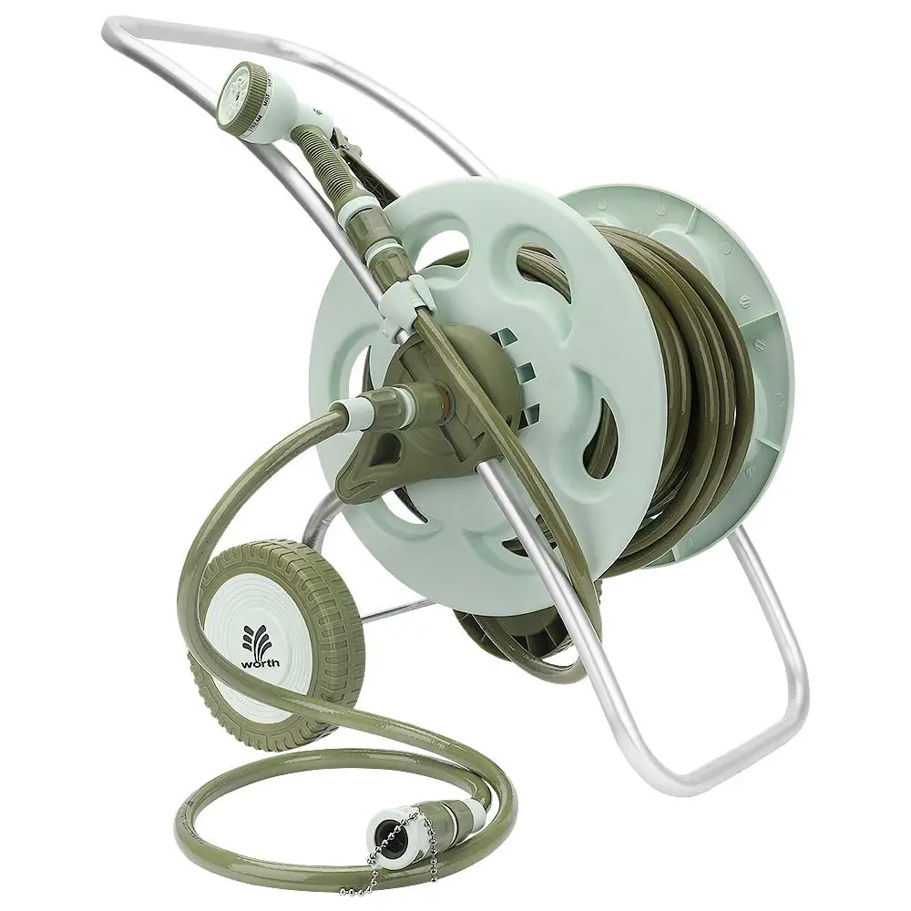 

Auto 1/2 inch 30m Hose Set Garden Pipe Reel