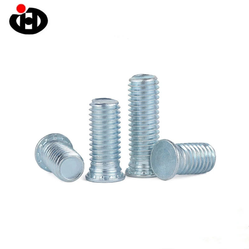 200 Press White Blue Zinc Riveting screw Pressure rivet screw Carbon steel Flush head studs M2.5 M3 M4 M5 M6