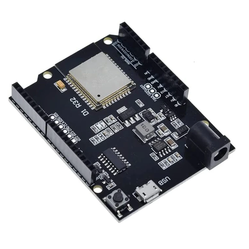 

Беспроводная плата H8WD для Wemos D1 ESP32 WiFi Bluetooth-совместимый модуль 4 Мб Flash R32