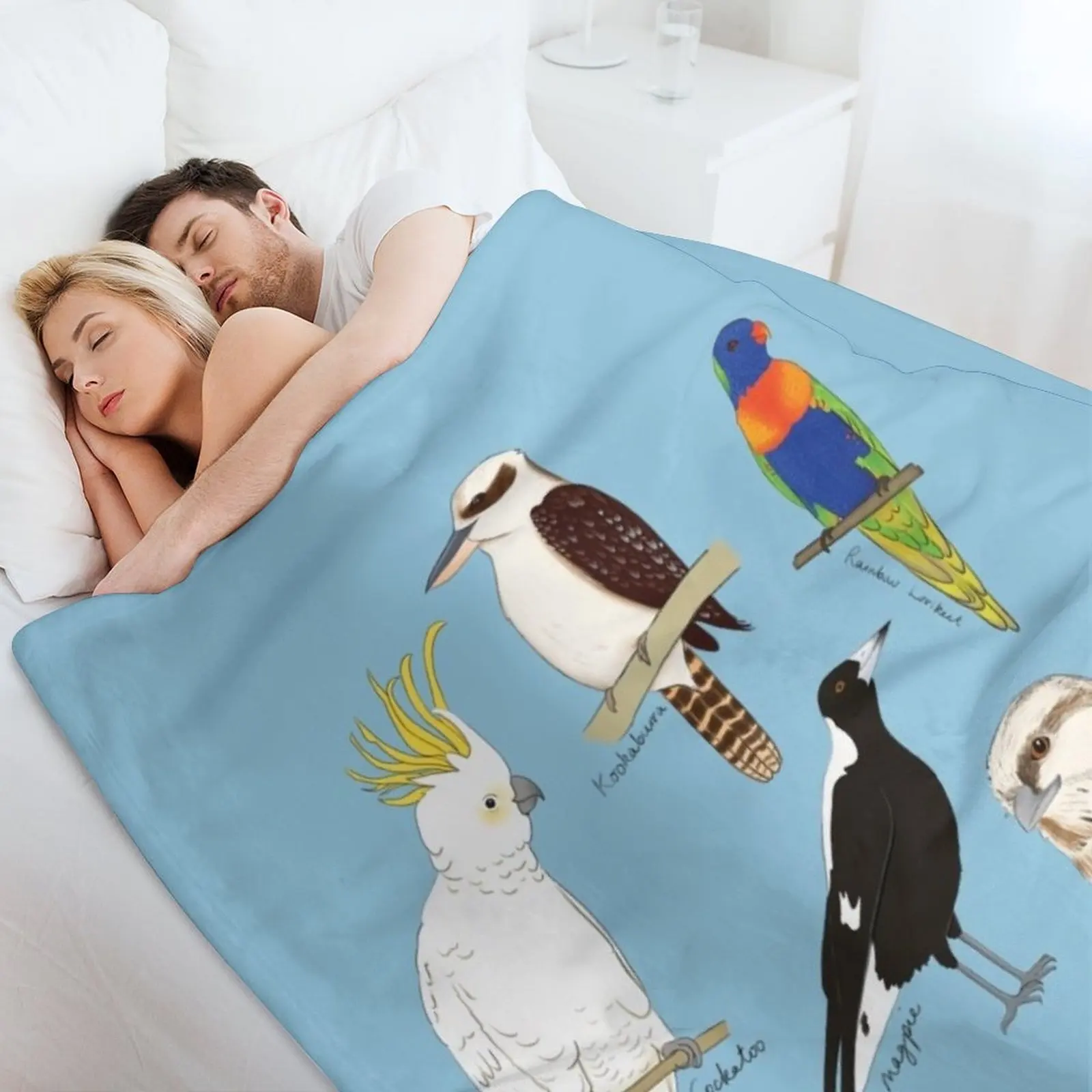 Sqwawk Warble одеяло Hoot