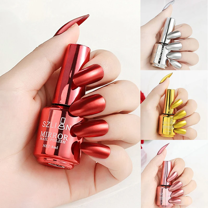 

Три разведки, модная искусственная кожа, безвредный долговечный лак для ногтей, украшение для ногтей своими руками