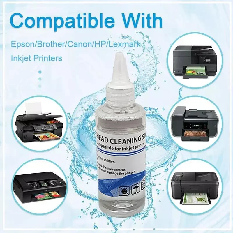 

2022For Brother Ink Head PrinterPrinterhead Cleaning Fluid Wash Liquid Cartridge Dye for Canon Ink For Epson For hp 2022