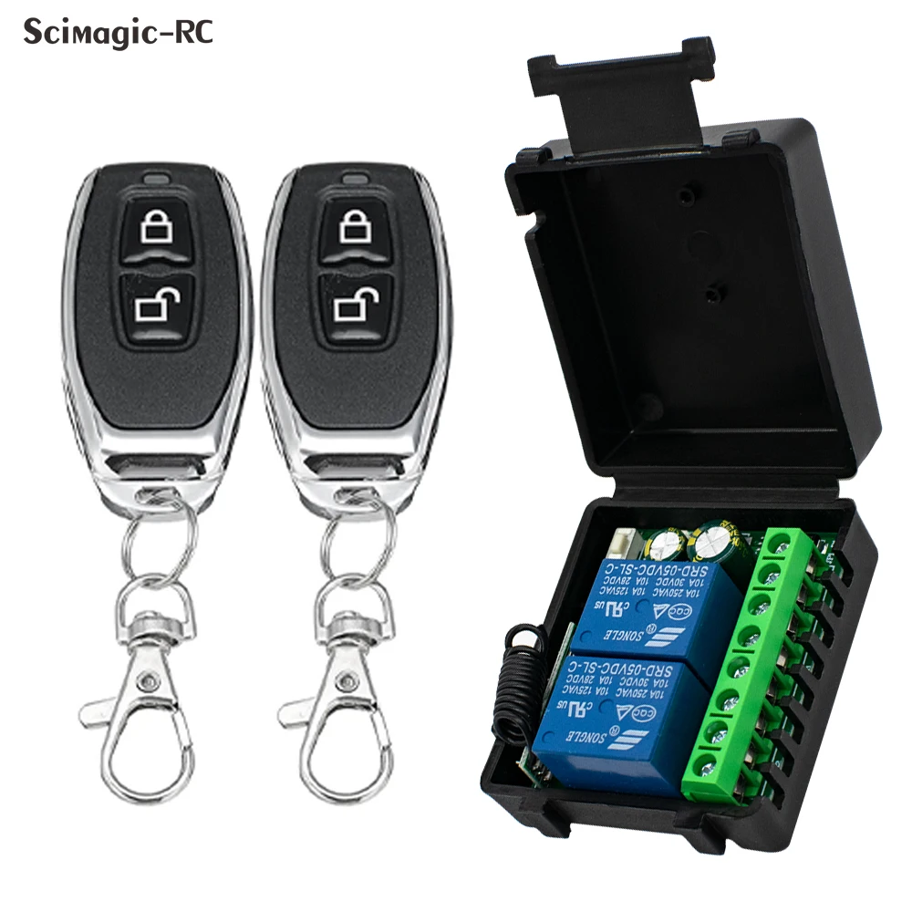 

Беспроводной пульт дистанционного управления Scimagic-RC 433 МГц 2 канала