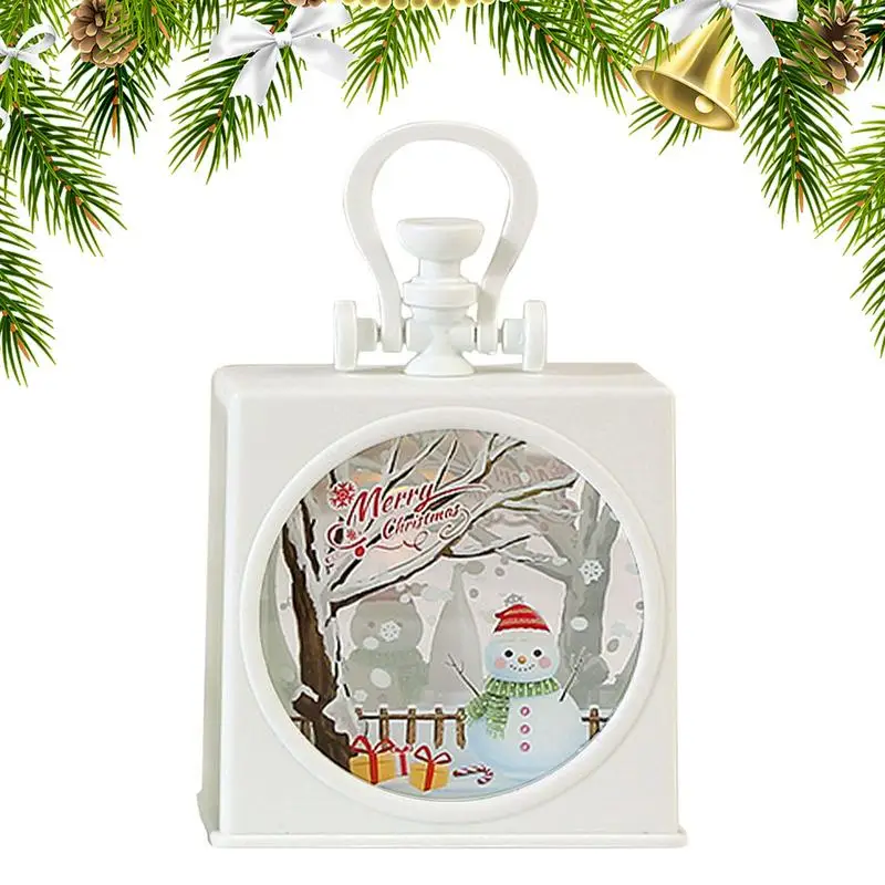 

LED Christmas latern Table Lamp with Flameless Candle Home Table Decoration Gift New Year christmas Home Decoration accessories